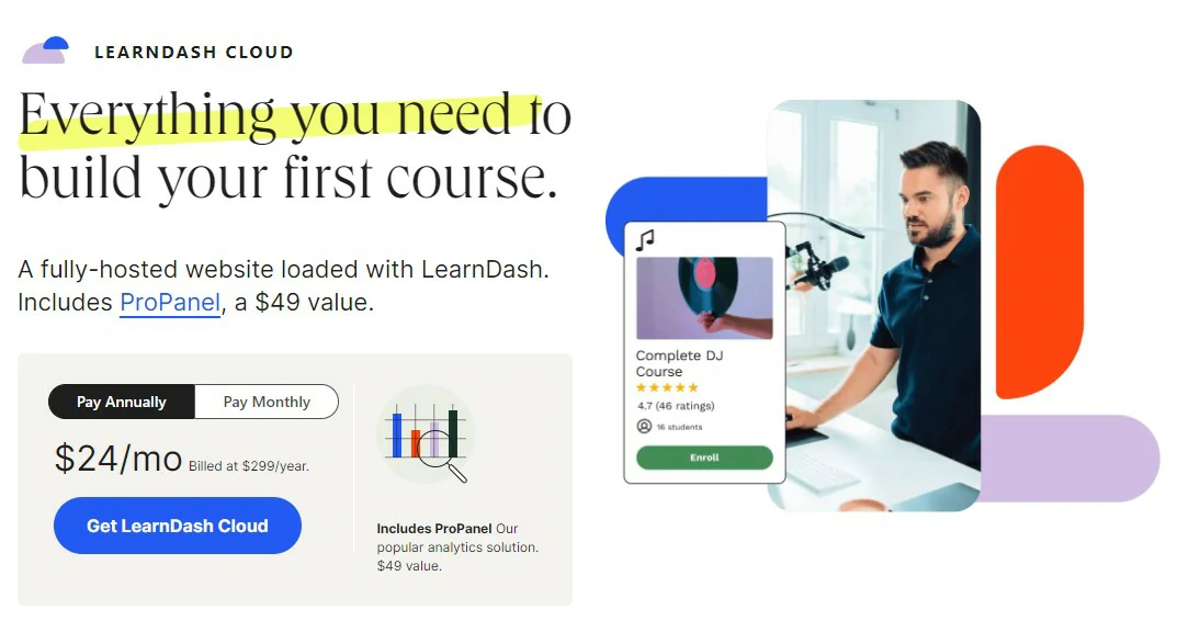 Learndash Cloud Pricing Plan