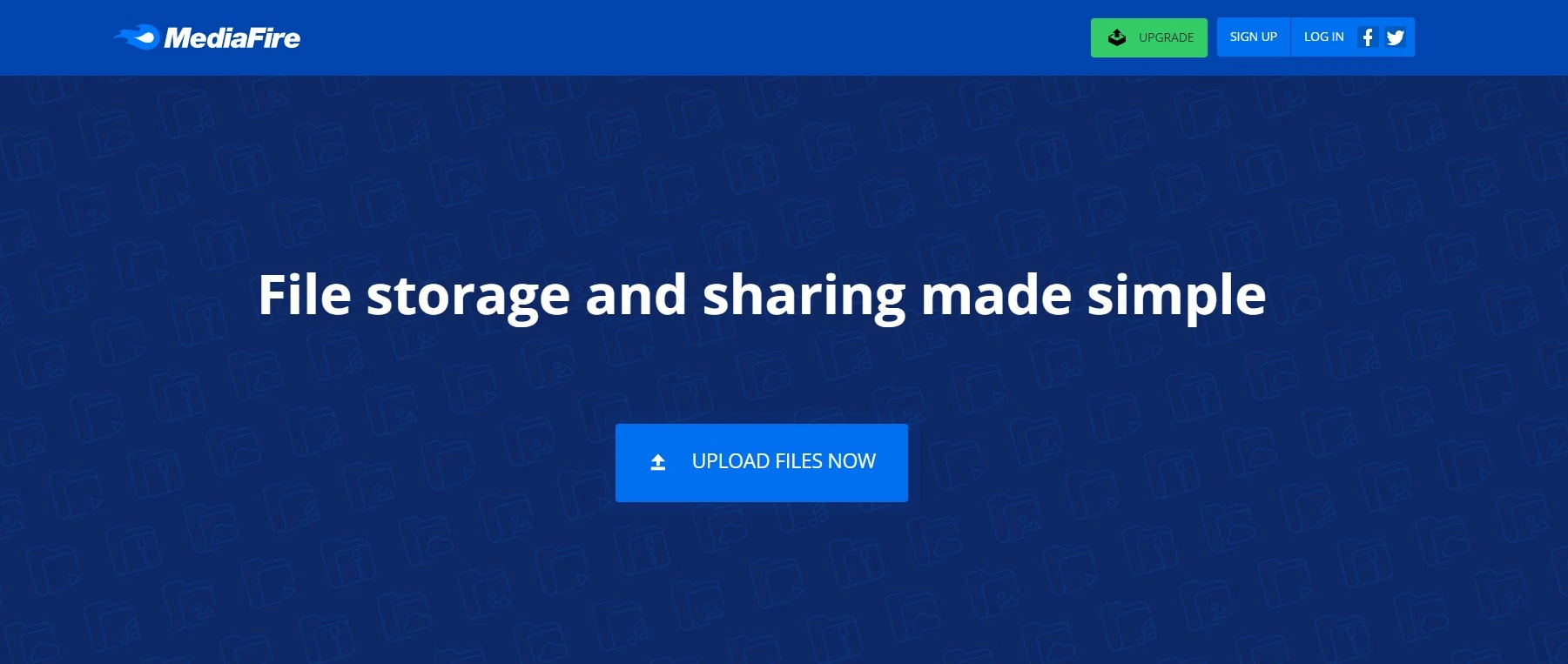 Mediafire file storage and sharing tool