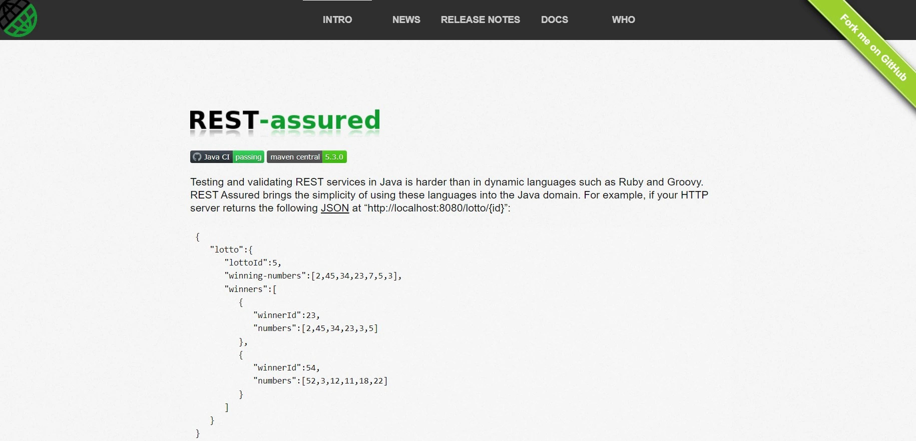 Rest assured api testing tool