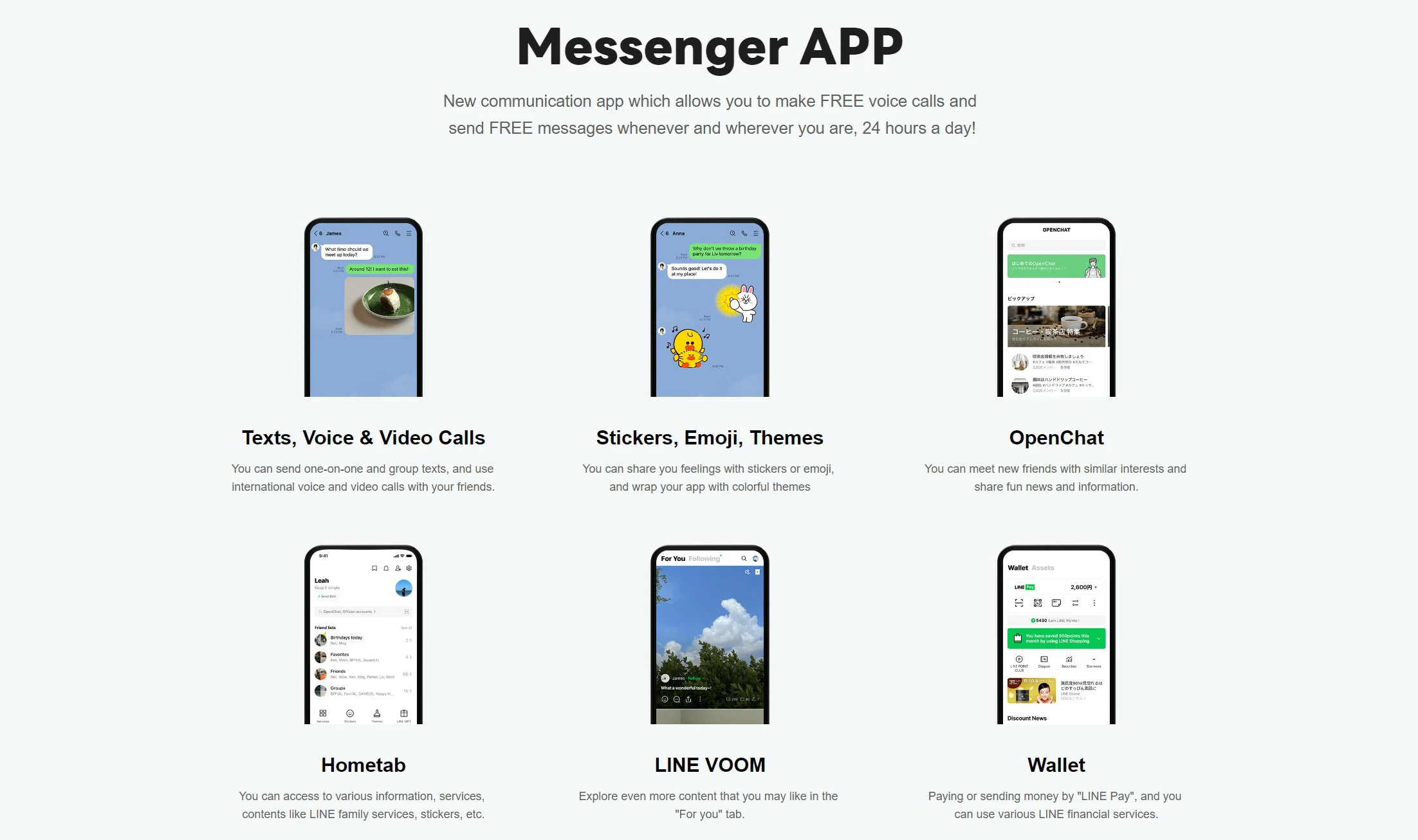 Line Messenger App