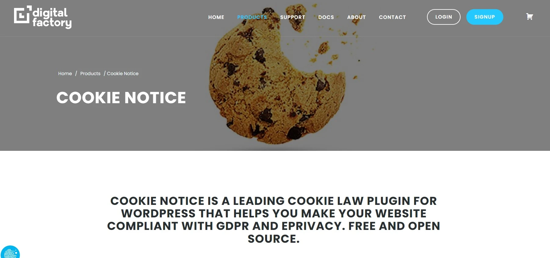 Cookie Notice Plugin For Gdpr Compliance