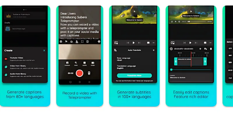 Automatic Captions & Subtitles