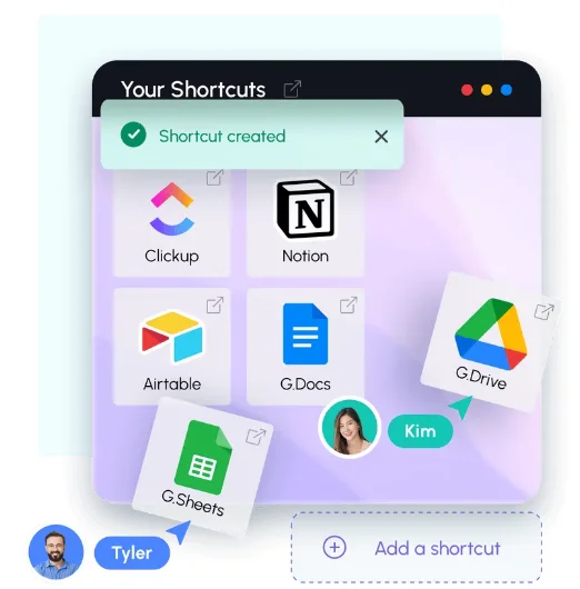 Shortcuts-feature-in-Deskfirst