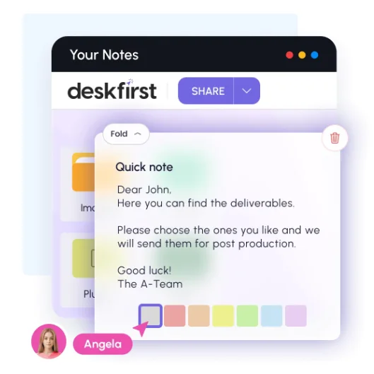 Sticky-notes-feature-in-Deskfirst