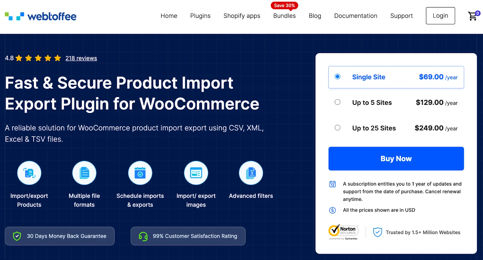 Product Import Export Plugin For WooCommerce