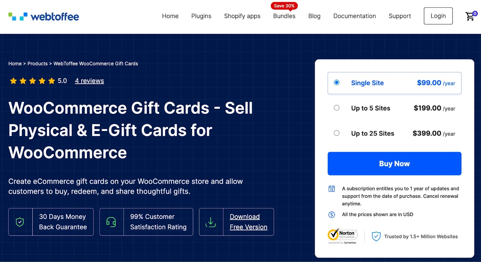 WooCommerce Gift Cards