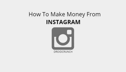 How To Make Money On Instagram