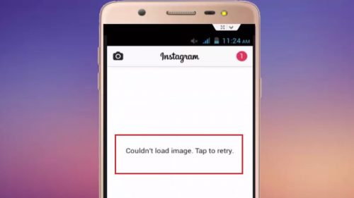 Instagram error “Could not refresh feed” and “5xx Server Error”