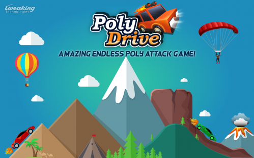 Poly Drive Review: Endless Poly Attack Game
